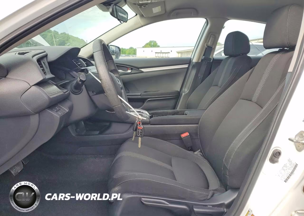 2019 Honda Civic Lx VIN:2HGFC2F66KH526268 - 7