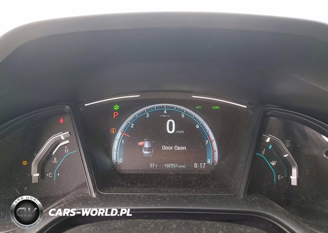 2019 Honda Civic Lx VIN:2HGFC2F66KH526268 - 9