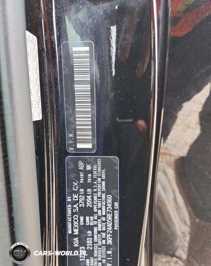 2024 Kia Forte Lxs VIN:3KPF24AD5RE734960 - 12