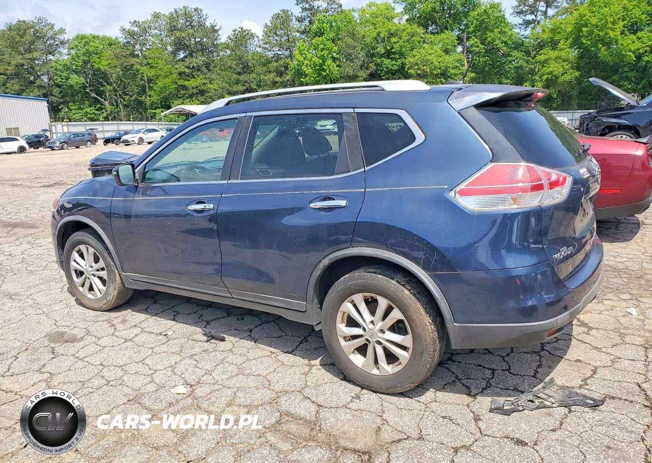 2016 Nissan Rogue Sv VIN:KNMAT2MV7GP673415 - 2