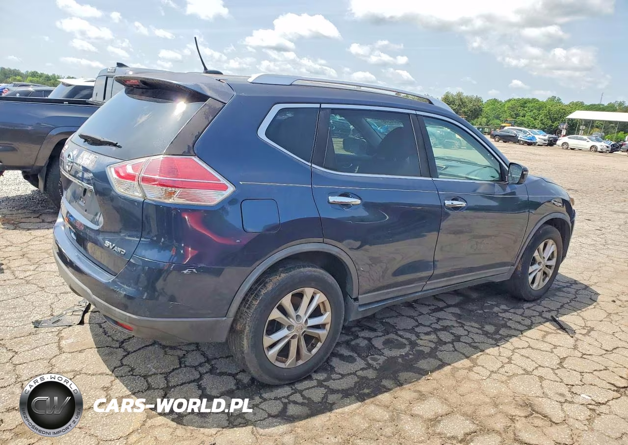 2016 Nissan Rogue Sv VIN:KNMAT2MV7GP673415 - 3