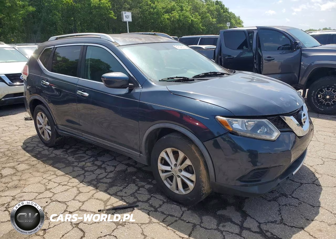 2016 Nissan Rogue Sv VIN:KNMAT2MV7GP673415 - 4