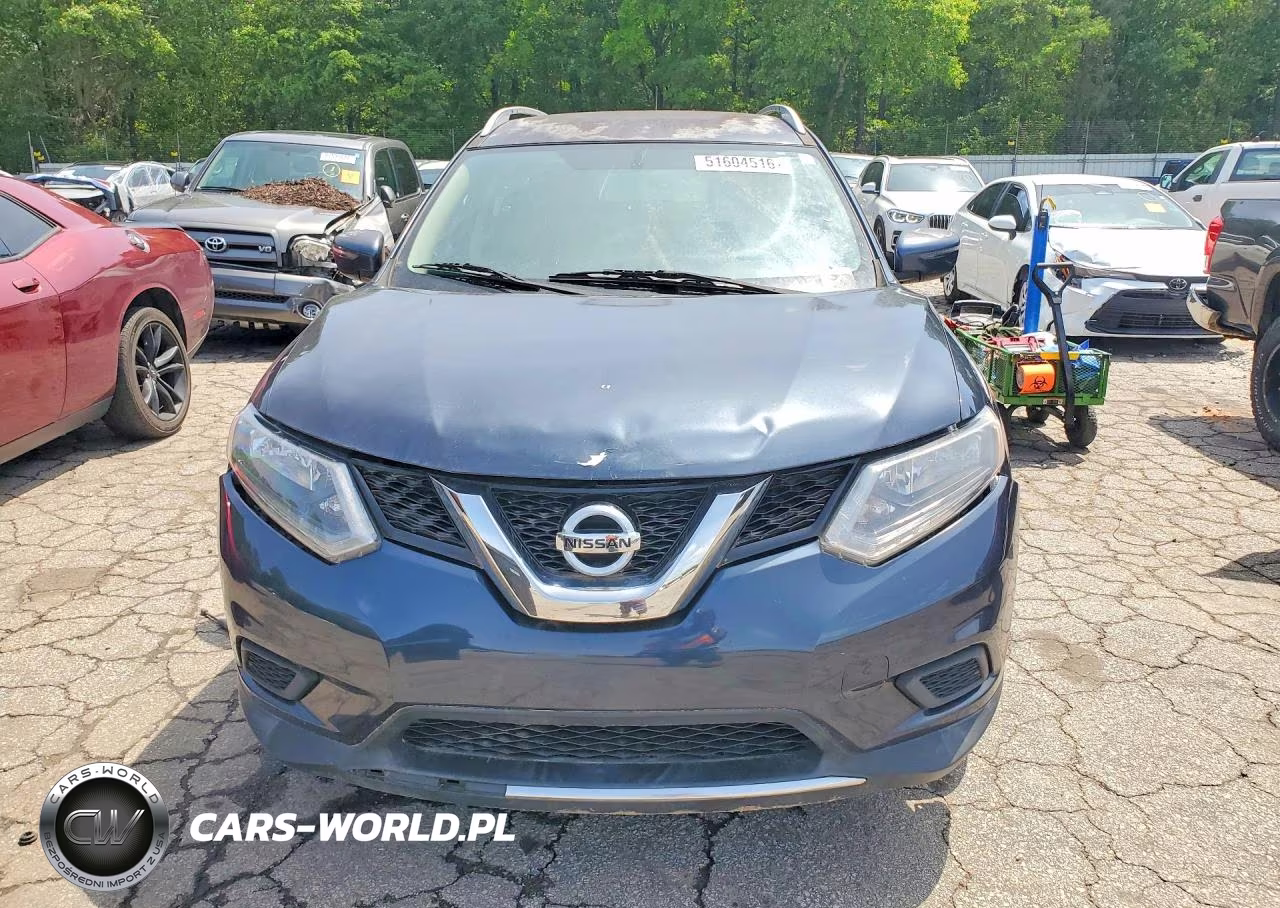 2016 Nissan Rogue Sv VIN:KNMAT2MV7GP673415 - 5