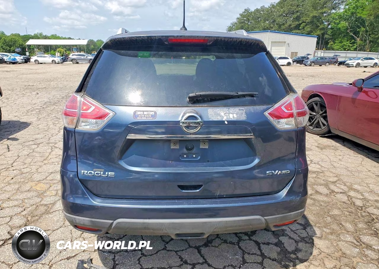 2016 Nissan Rogue Sv VIN:KNMAT2MV7GP673415 - 6