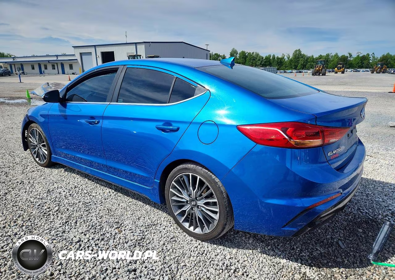 2017 Hyundai Elantra Sport VIN:KMHD04LB1HU366510 - 2