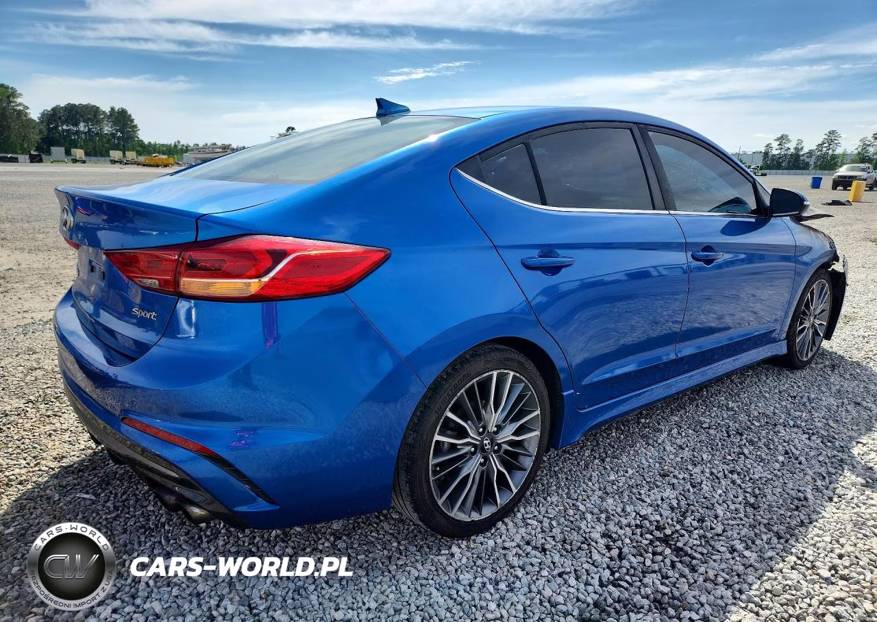 2017 Hyundai Elantra Sport VIN:KMHD04LB1HU366510 - 3