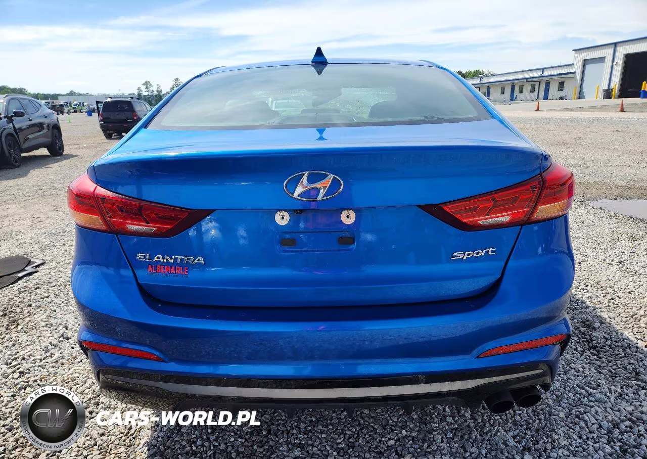 2017 Hyundai Elantra Sport VIN:KMHD04LB1HU366510 - 6