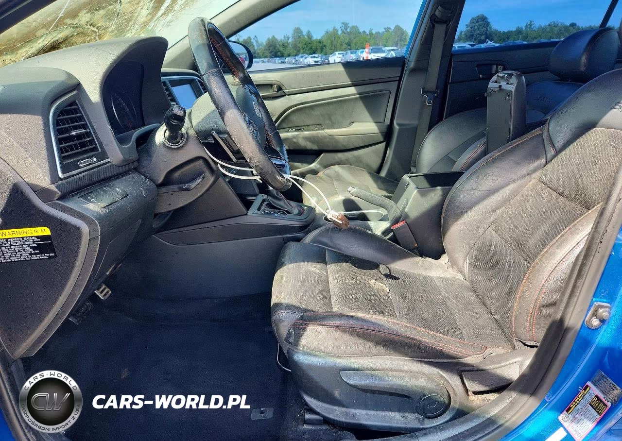 2017 Hyundai Elantra Sport VIN:KMHD04LB1HU366510 - 7