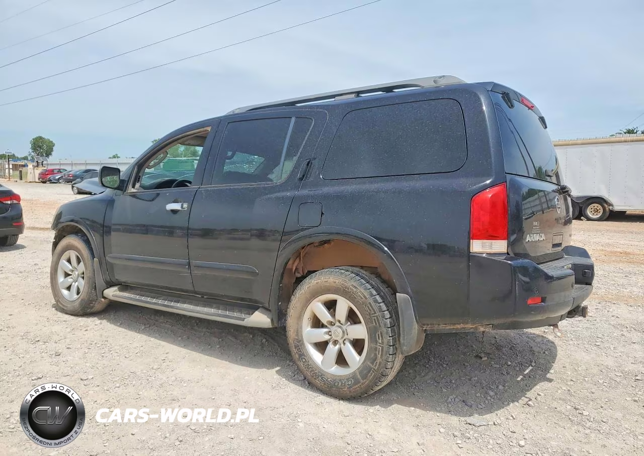 2012 Nissan Armada Sv VIN:5N1BA0ND4CN610004 - 2