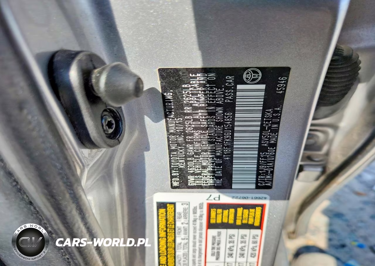 2016 Toyota Camry Se VIN:4T1BF1FK9GU154856 - 12