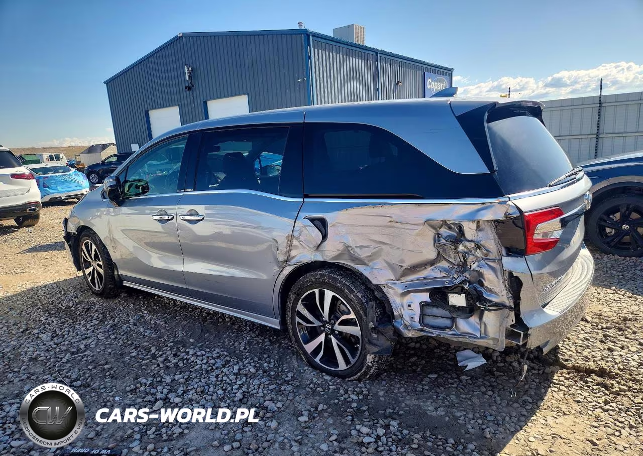2018 Honda Odyssey Elite VIN:5FNRL6H97JB034170 - 2