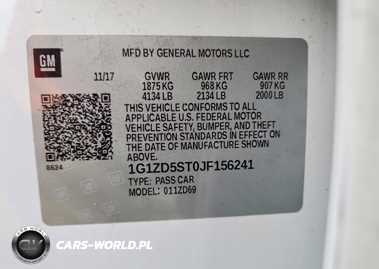 2018 Chevrolet Malibu Lt VIN:1G1ZD5ST0JF156241 - 12