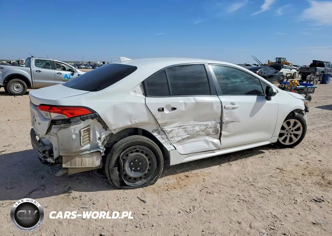 2020 Toyota Corolla Le VIN:JTDEPRAE1LJ046161 - 3