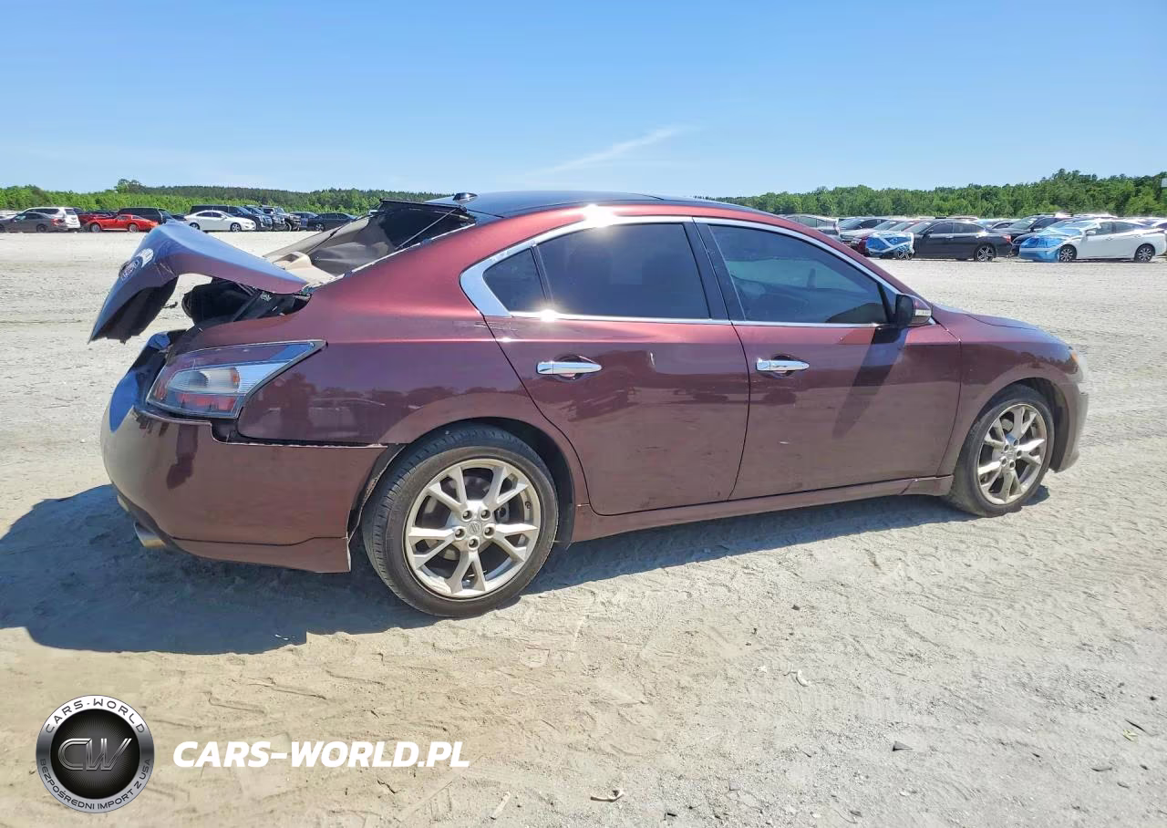 2014 Nissan Maxima 3.5 Sv VIN:1N4AA5AP9EC496972 - 3