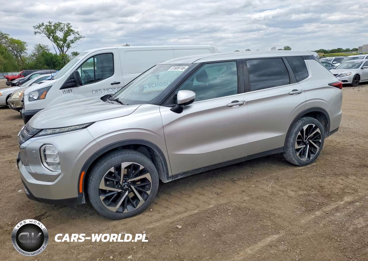 2022 Mitsubishi Outlander Es VIN:JA4J4TA8XNZ064381 - 1