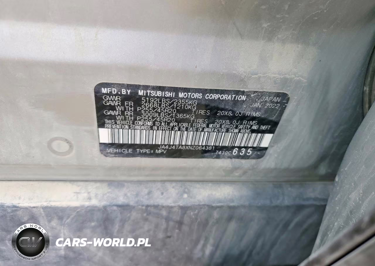 2022 Mitsubishi Outlander Es VIN:JA4J4TA8XNZ064381 - 13