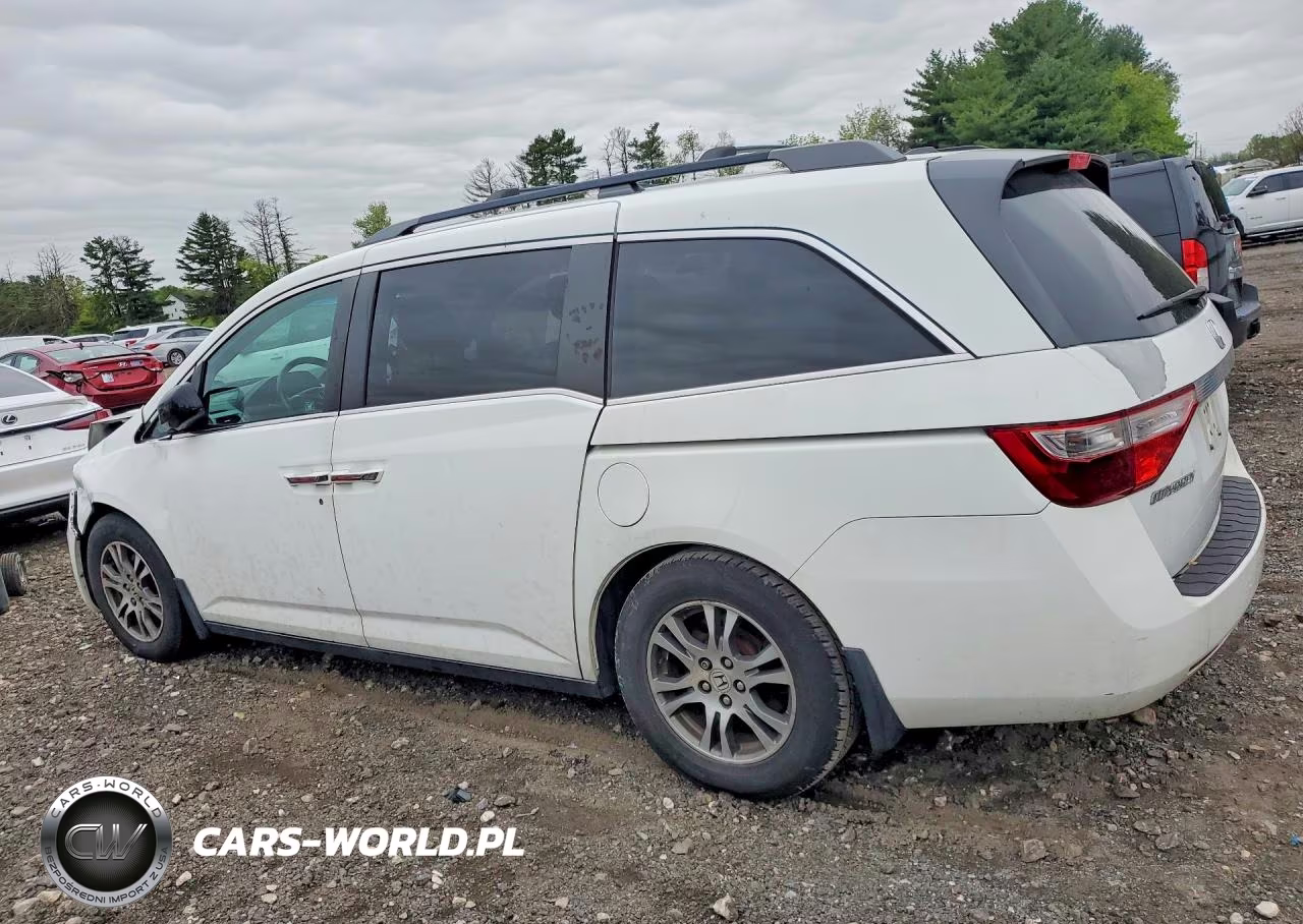 2012 Honda Odyssey Exl VIN:5FNRL5H63CB003131 - 2