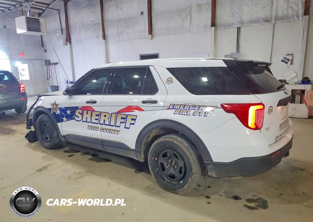 2021 Ford Explorer Police Interceptor VIN:1FM5K8AC3MNA02451 - 2