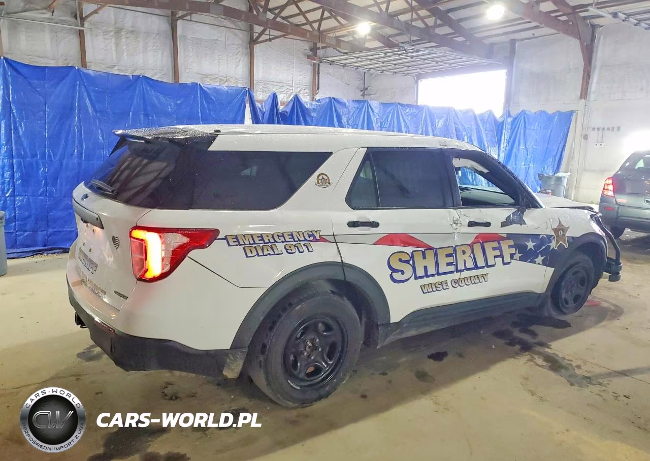 2021 Ford Explorer Police Interceptor VIN:1FM5K8AC3MNA02451 - 3