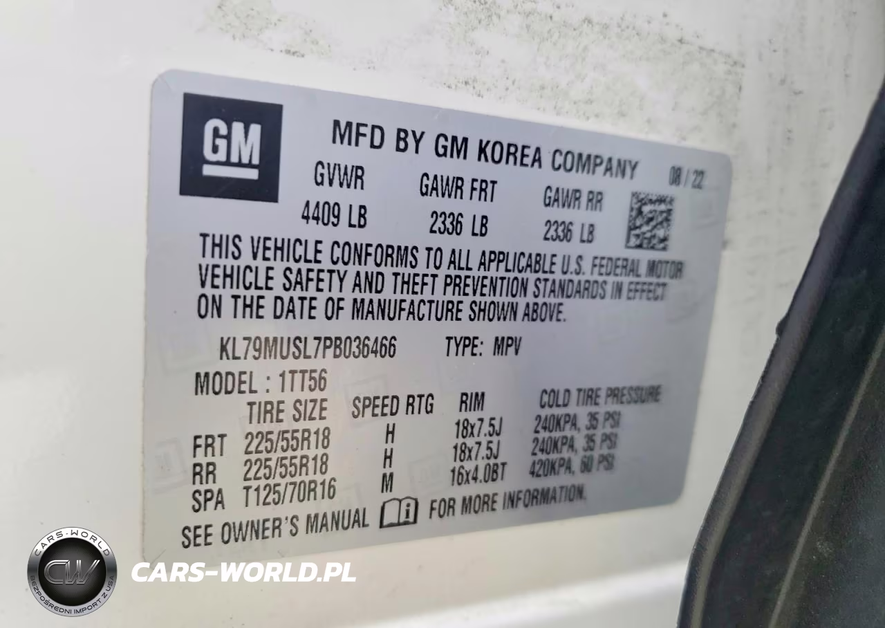 2023 Chevrolet Trailblazer Rs VIN:KL79MUSL7PB036466 - 13
