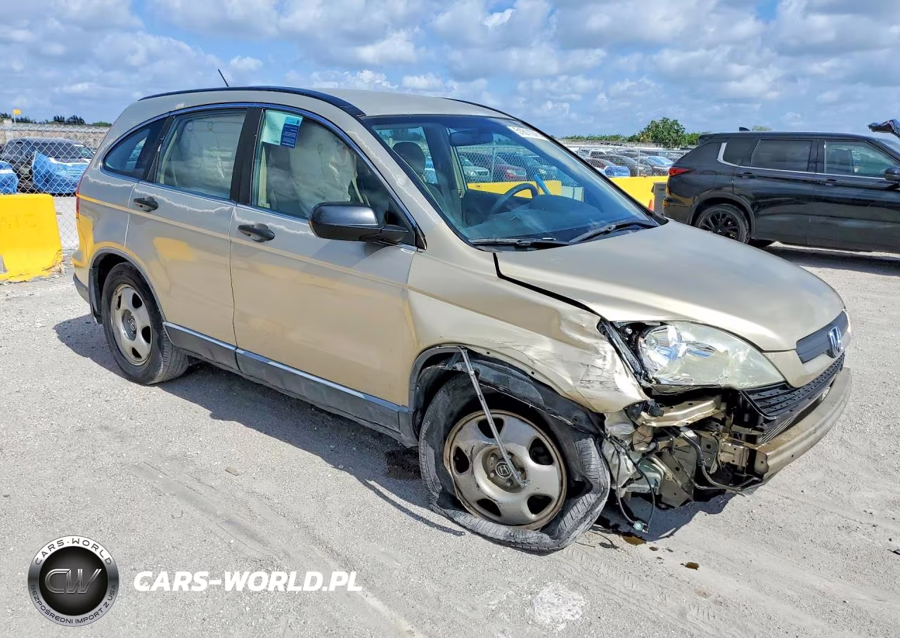 2007 Honda Cr-V Lx VIN:JHLRE38307C020334 - 4