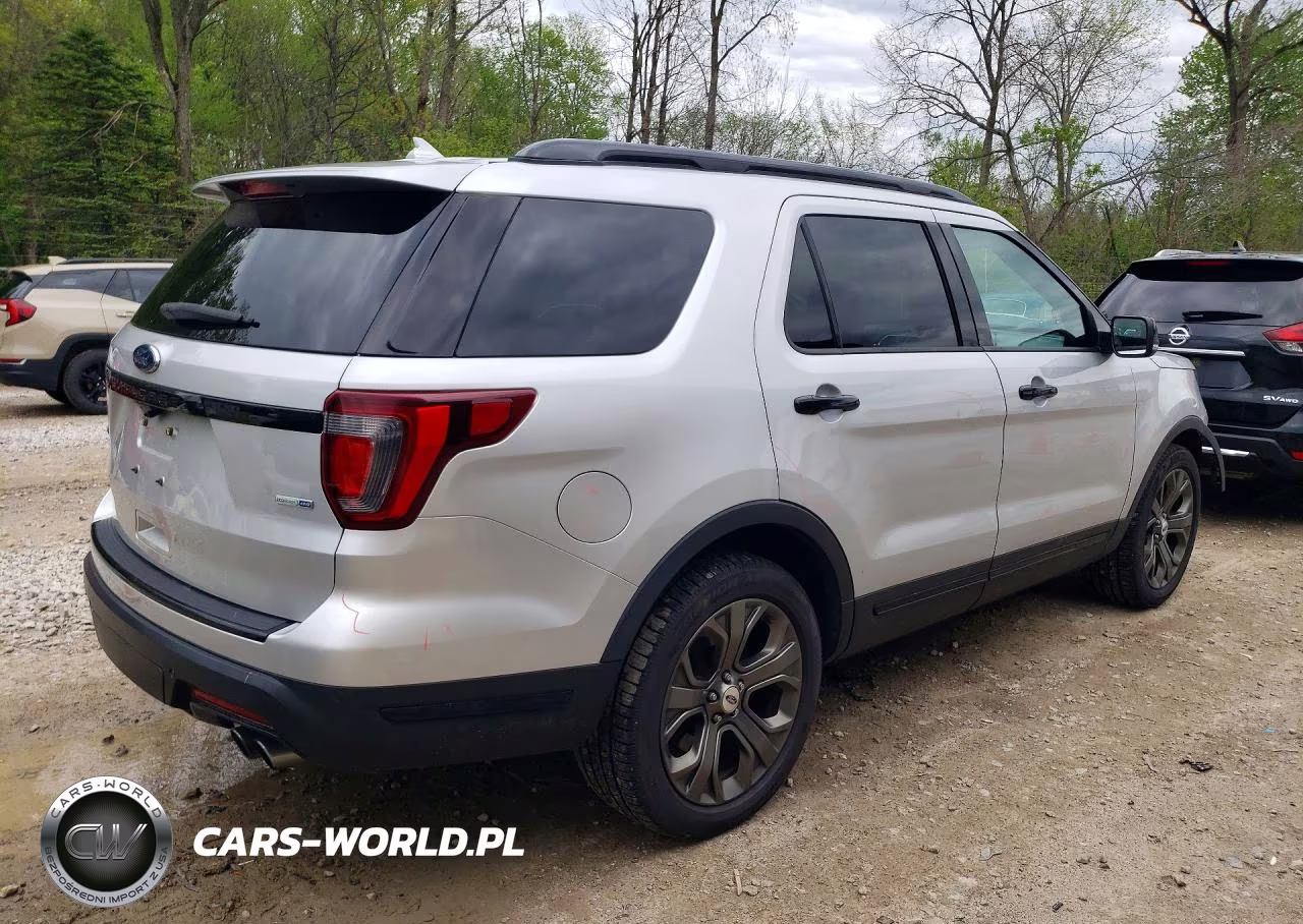 2018 Ford Explorer Sport VIN:1FM5K8GT3JGB87611 - 3