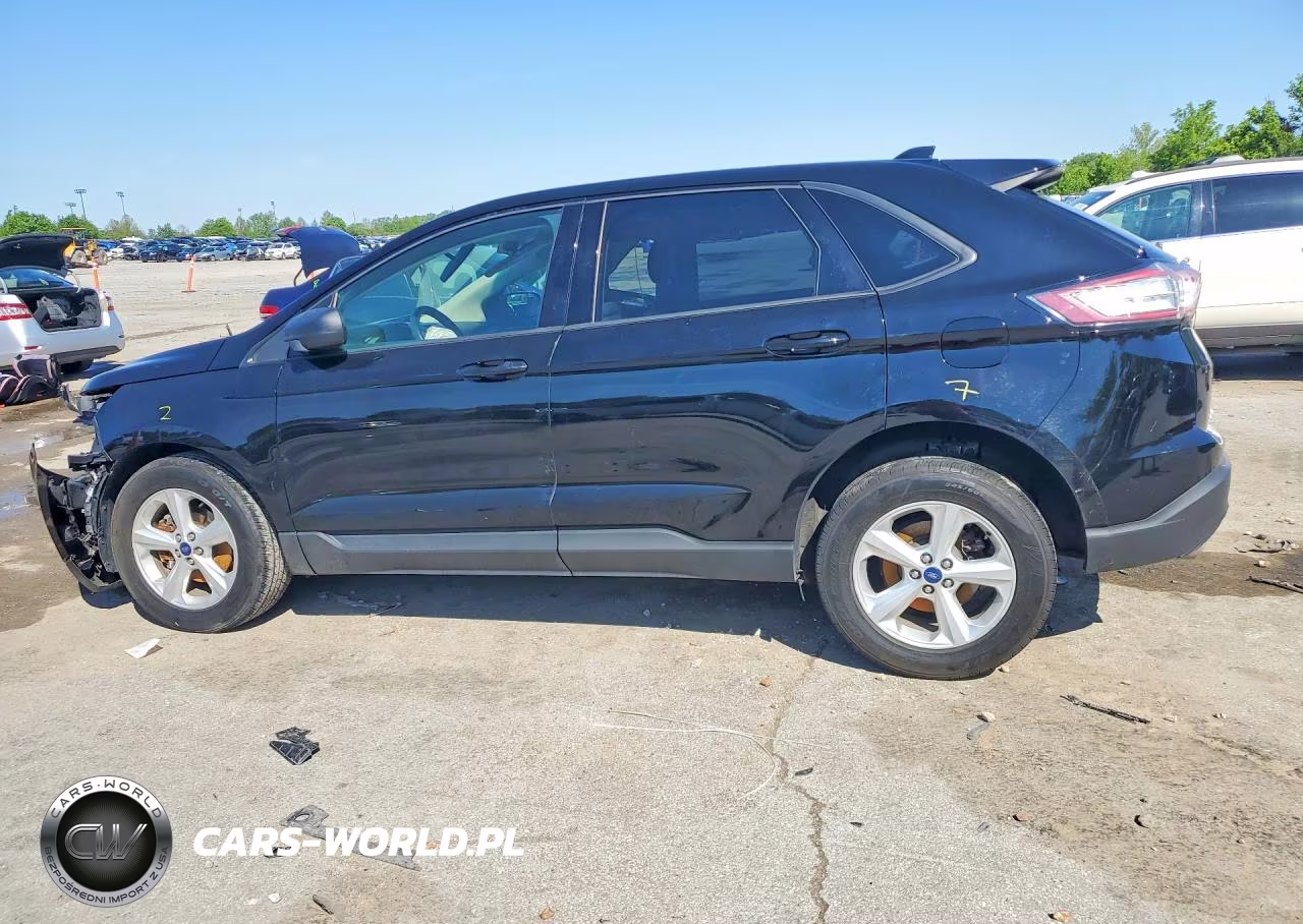 2017 Ford Edge Se VIN:2FMPK3G93HBB20816 - 2