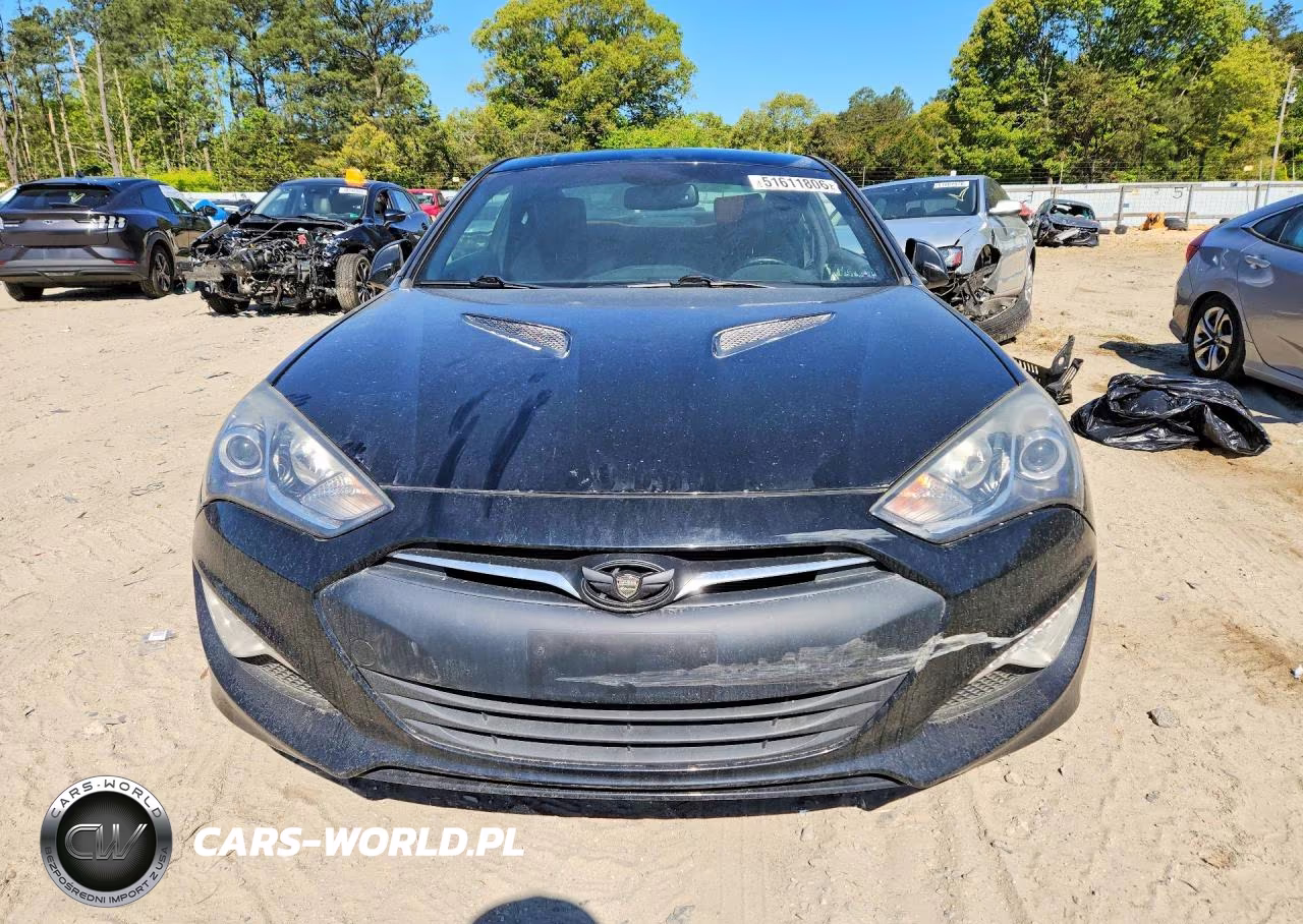 2014 Hyundai Genesis Coupe 3.8L VIN:KMHHU6KJ8EU115277 - 5