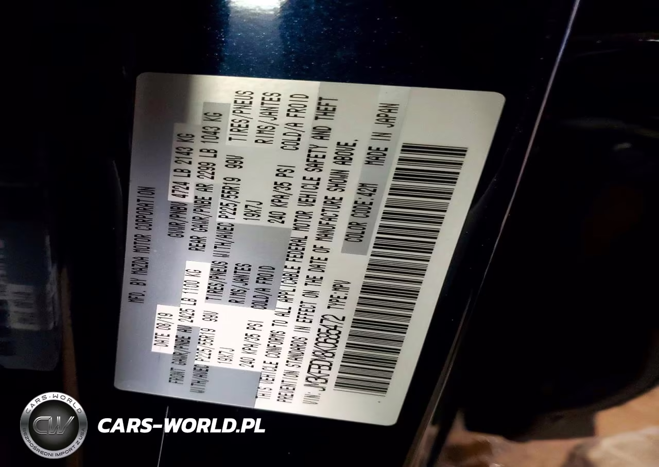 2019 Mazda Cx-5 Grand Touring VIN:JM3KFBDM8K0685472 - 13