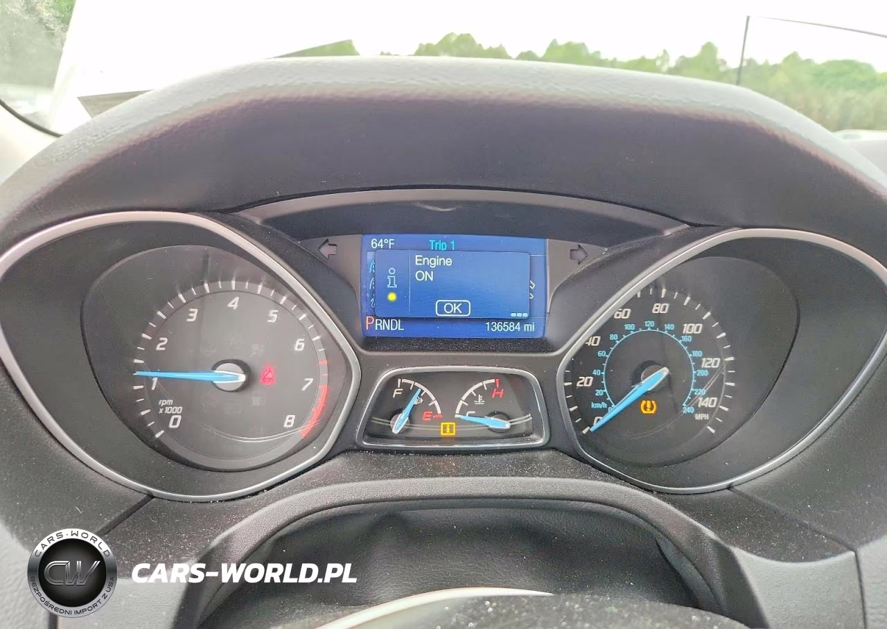 2014 Ford Focus Se VIN:1FADP3F29EL414686 - 9