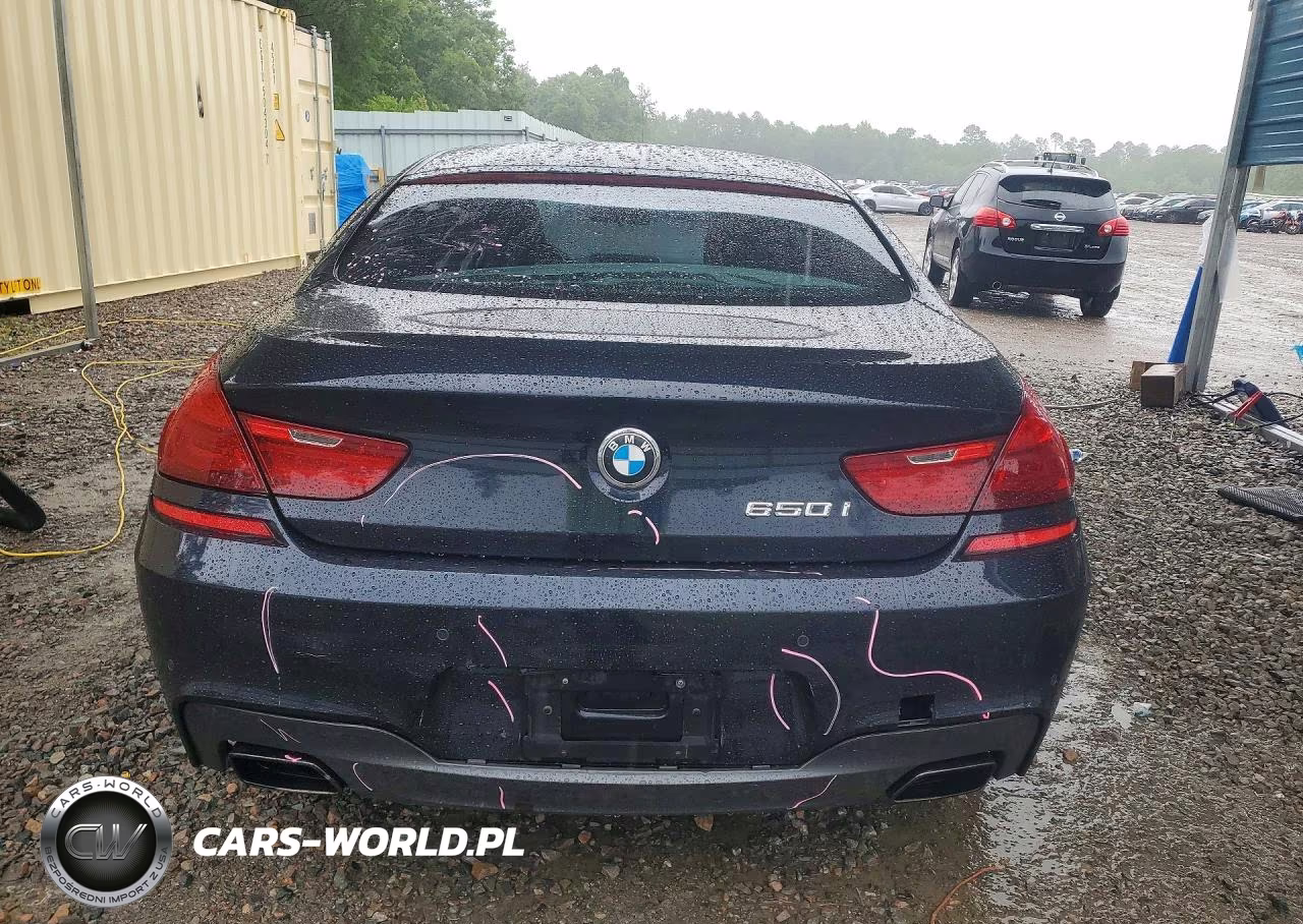 2015 BMW 650 I Gran Coupe VIN:WBA6B2C55FD799313 - 6