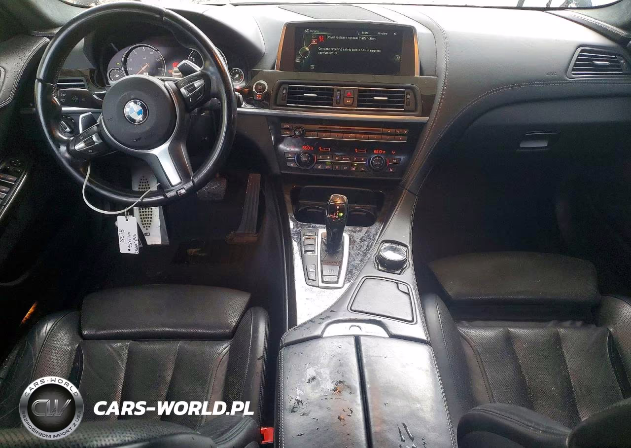 2015 BMW 650 I Gran Coupe VIN:WBA6B2C55FD799313 - 8