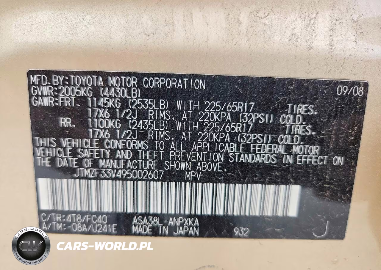 2009 Toyota Rav4 VIN:JTMZF33V495002607 - 14