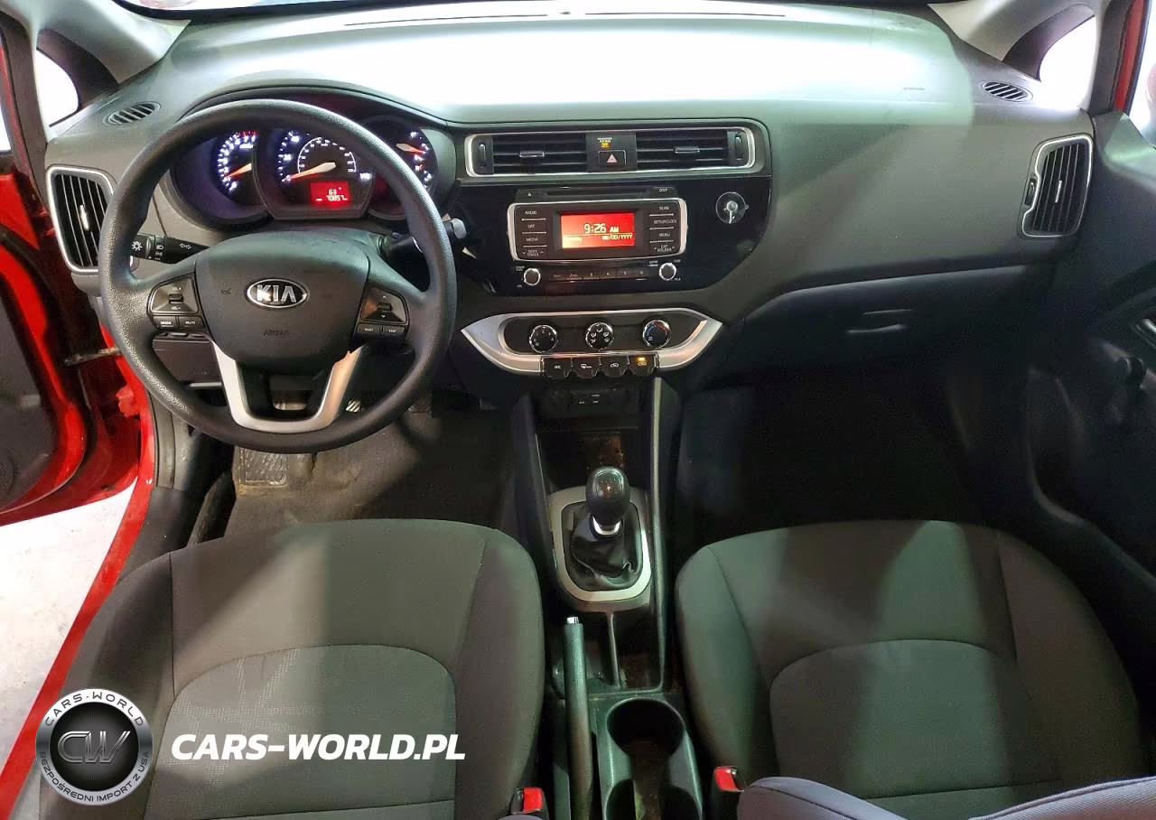 2017 Kia Rio Lx VIN:KNADM4A31H6039465 - 8