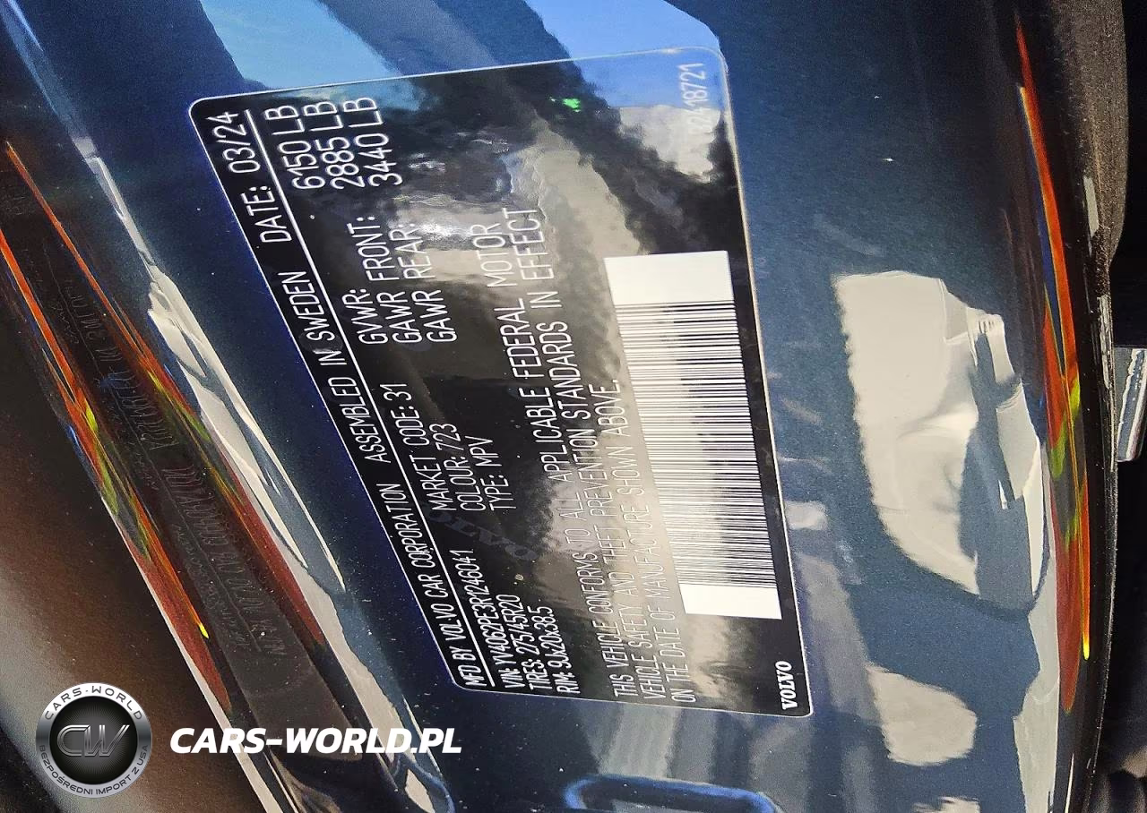 2024 Volvo Xc90 Plus VIN:YV4062PE3R1246041 - 14
