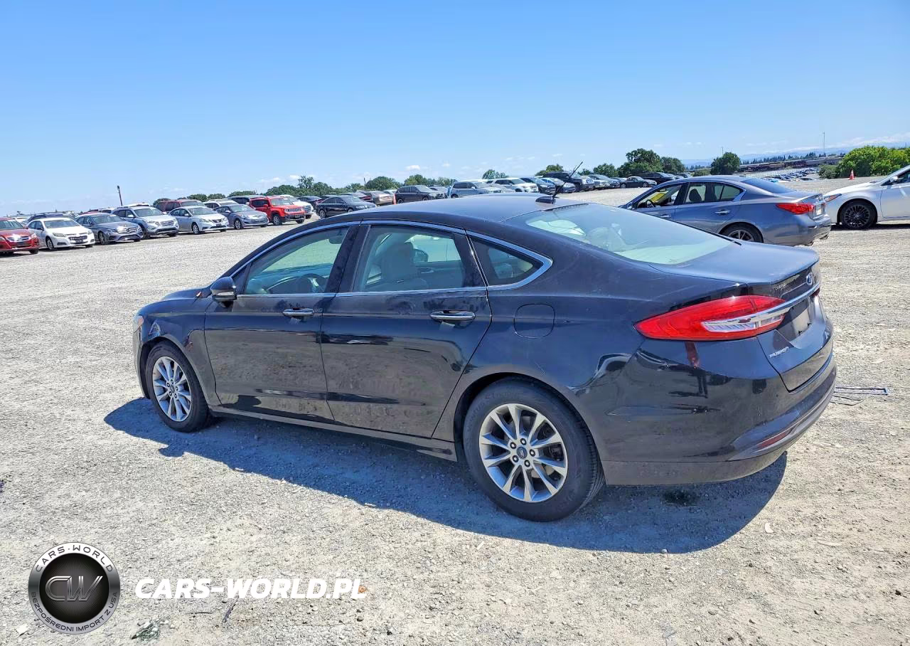 2017 Ford Fusion Se VIN:3FA6P0HDXHR114649 - 2