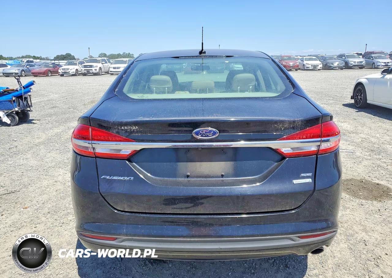 2017 Ford Fusion Se VIN:3FA6P0HDXHR114649 - 6