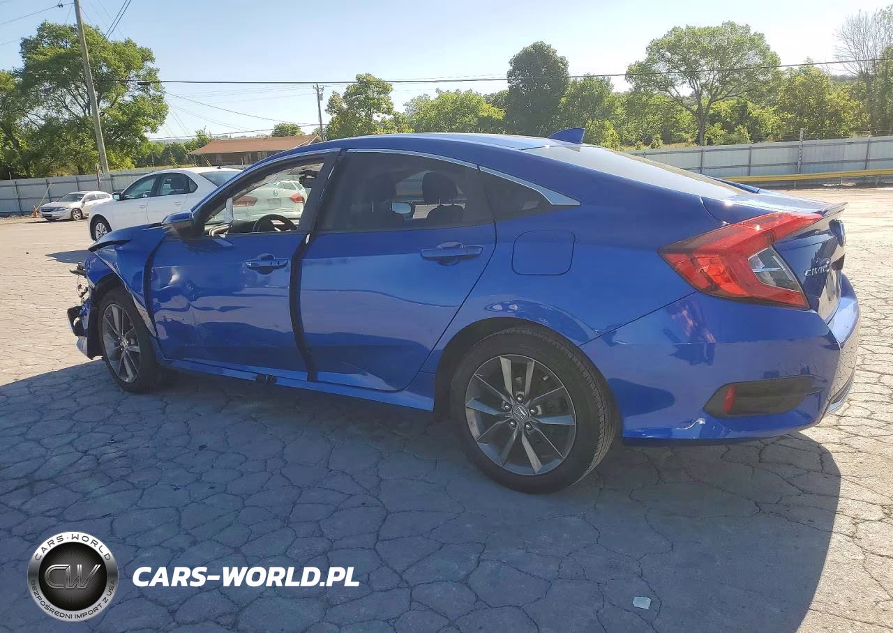 2019 Honda Civic Ex VIN:JHMFC1F35KX009178 - 2