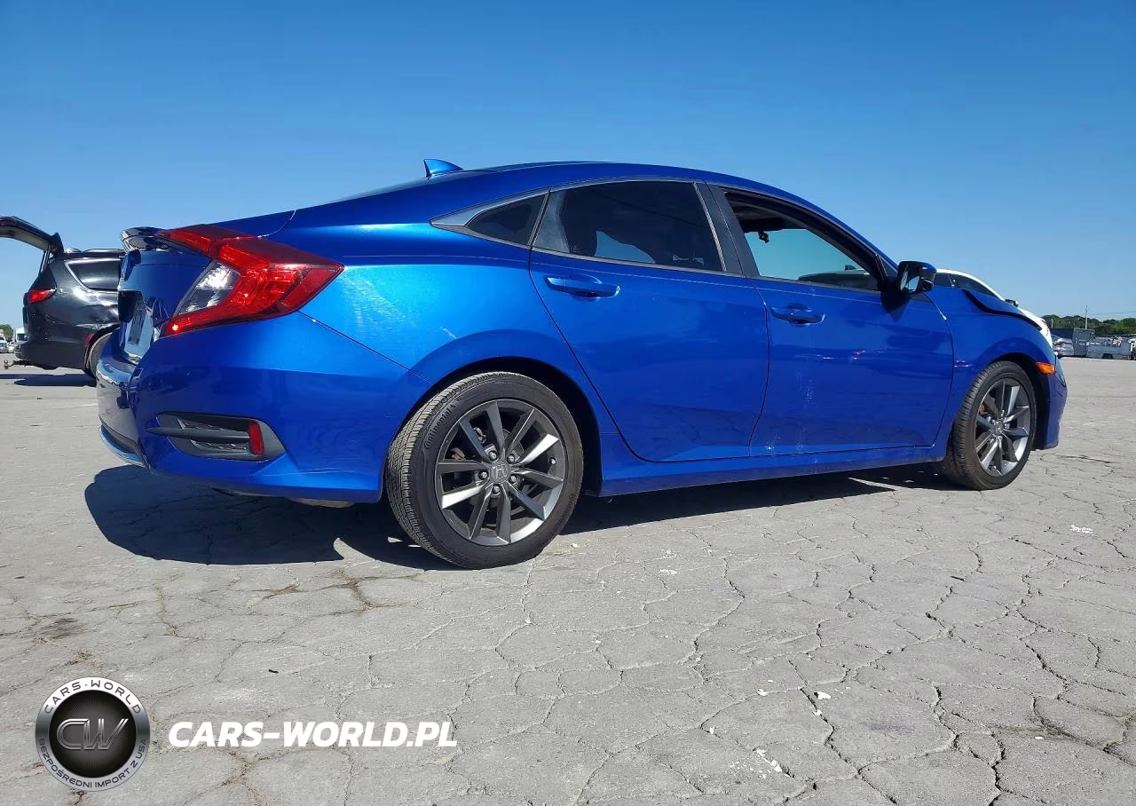 2019 Honda Civic Ex VIN:JHMFC1F35KX009178 - 3