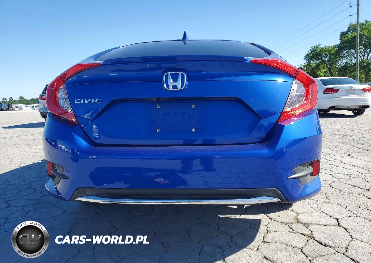 2019 Honda Civic Ex VIN:JHMFC1F35KX009178 - 6