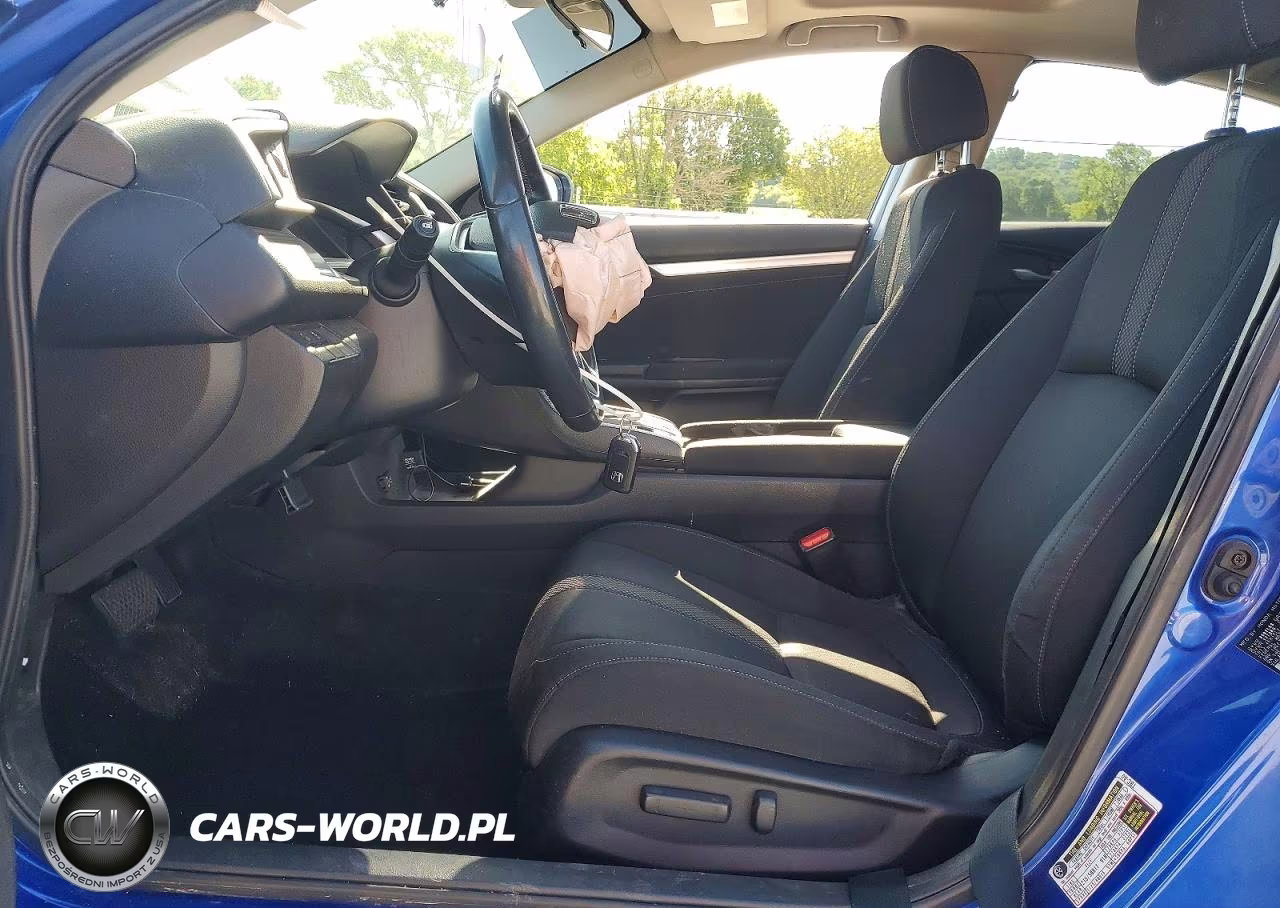 2019 Honda Civic Ex VIN:JHMFC1F35KX009178 - 7