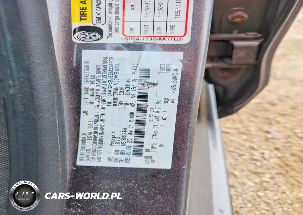 2014 Ford Fiesta Se VIN:3FADP4BJ8EM234939 - 12