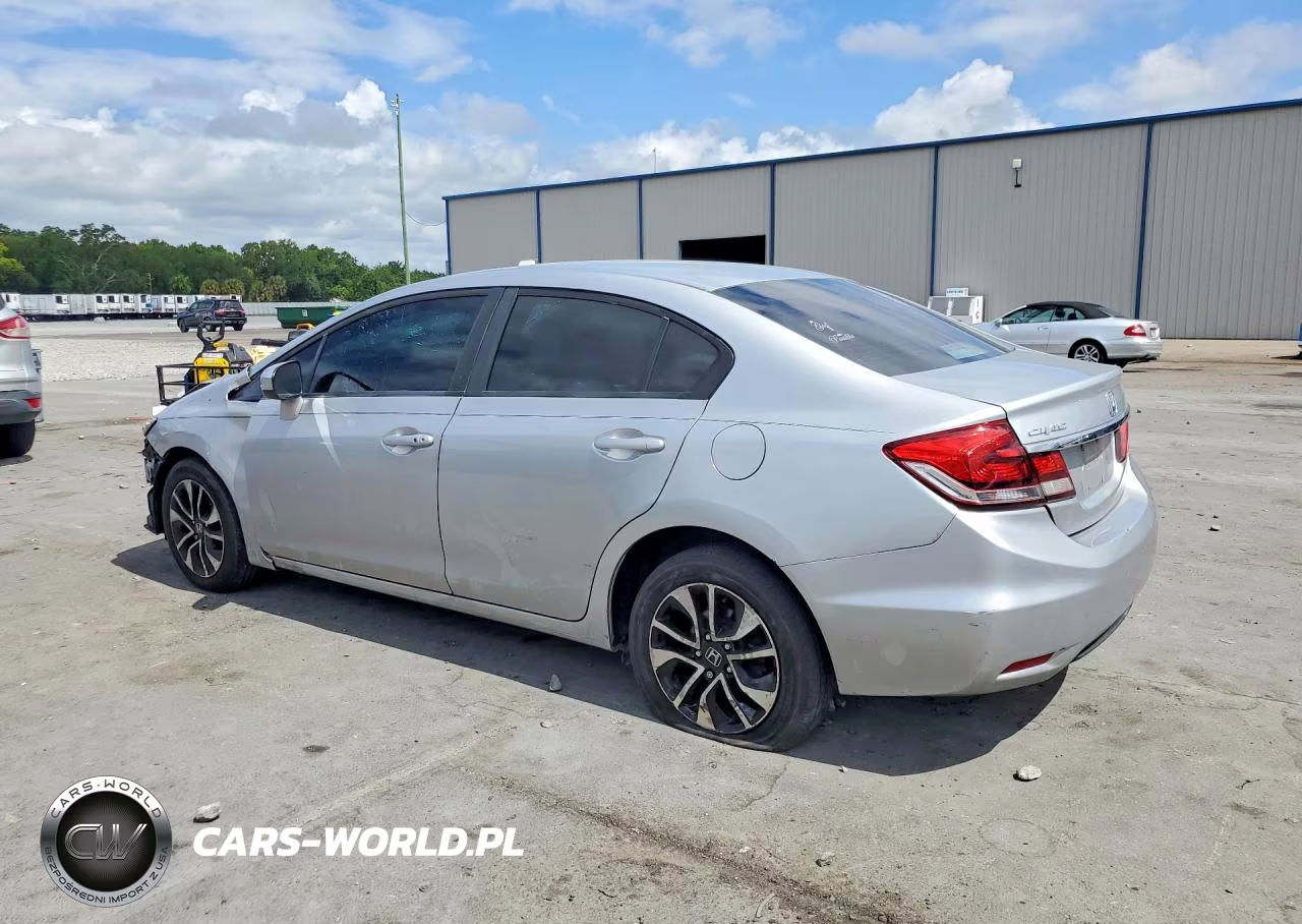 2014 Honda Civic Ex VIN:2HGFB2F81EH550034 - 2