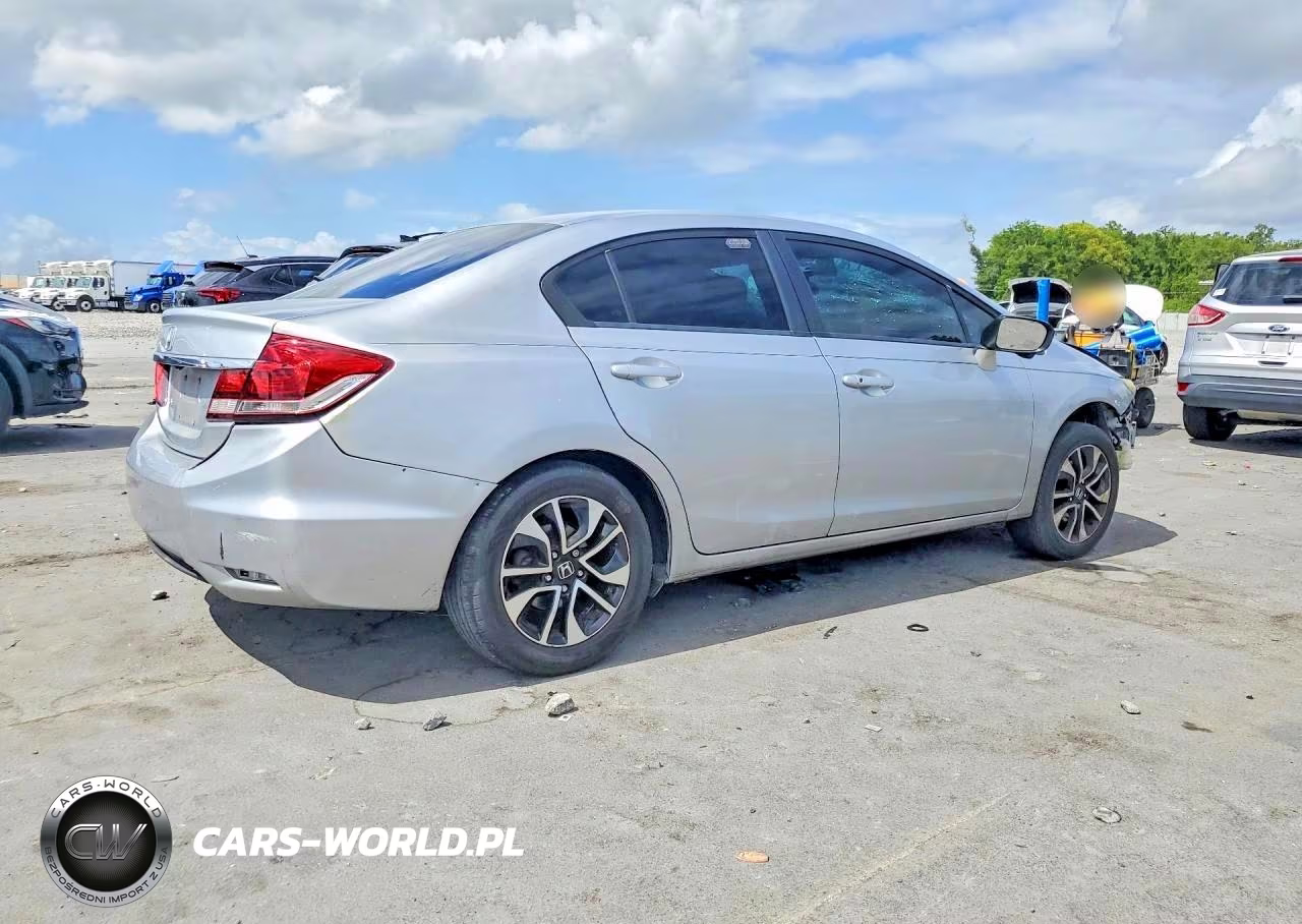 2014 Honda Civic Ex VIN:2HGFB2F81EH550034 - 3