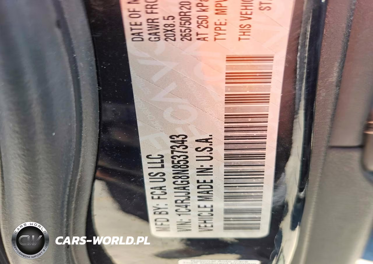 2022 Jeep Grand Cherokee L Laredo VIN:1C4RJJAG8N8537343 - 13