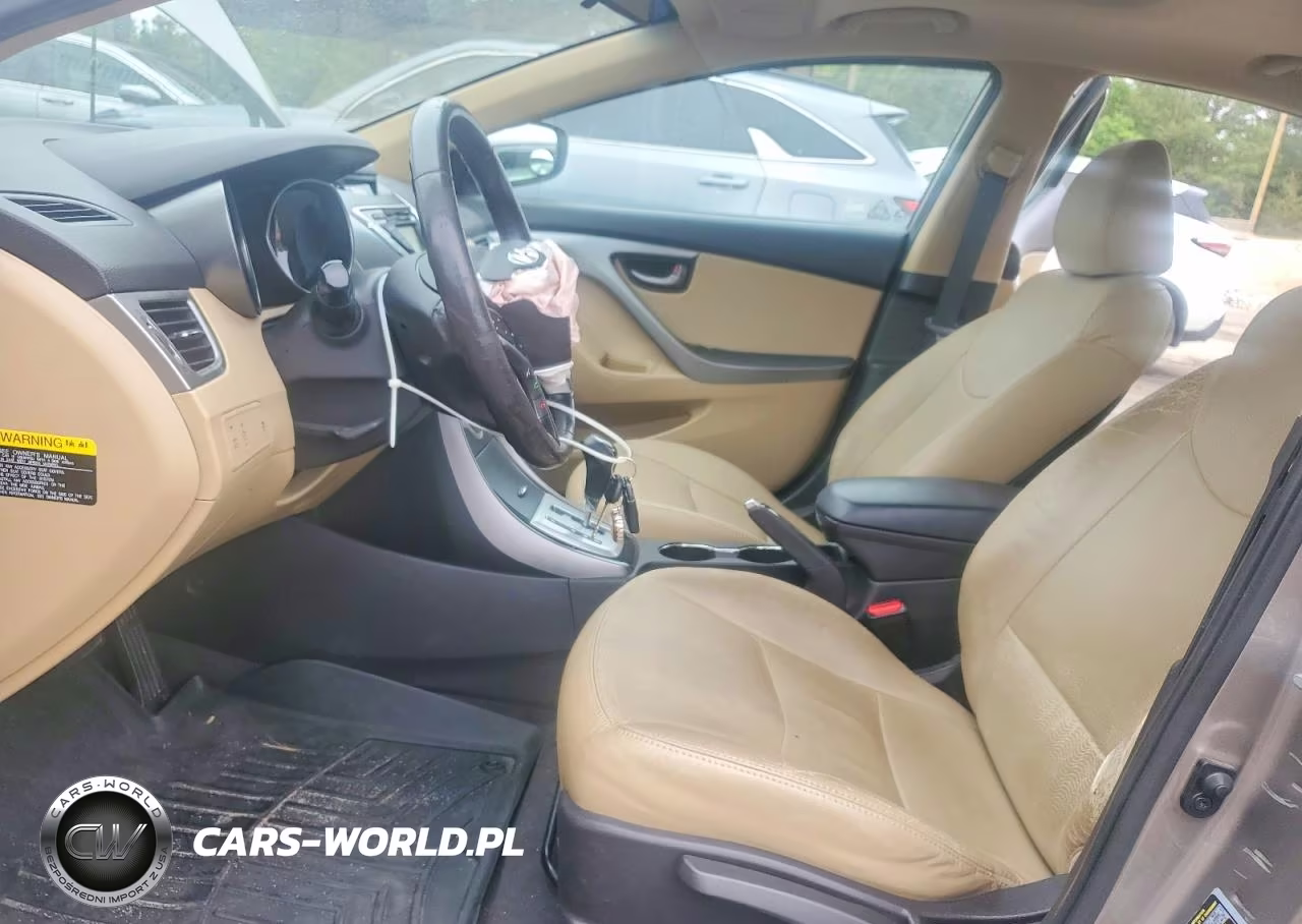 2012 Hyundai Elantra Limited VIN:5NPDH4AE6CH112692 - 7