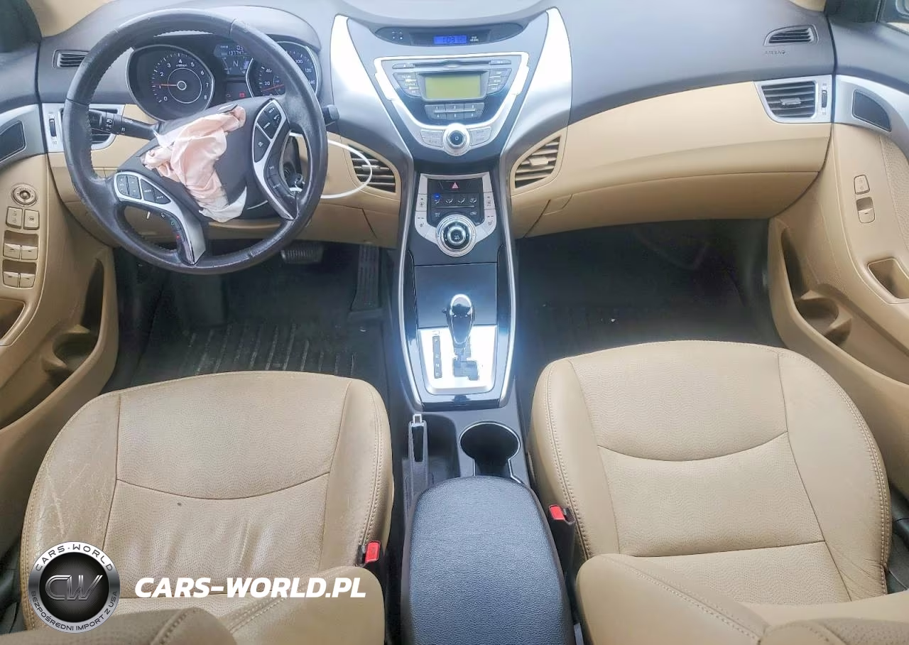 2012 Hyundai Elantra Limited VIN:5NPDH4AE6CH112692 - 8