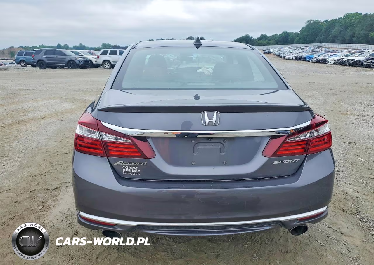 2016 Honda Accord Sport VIN:1HGCR2F51GA076690 - 6