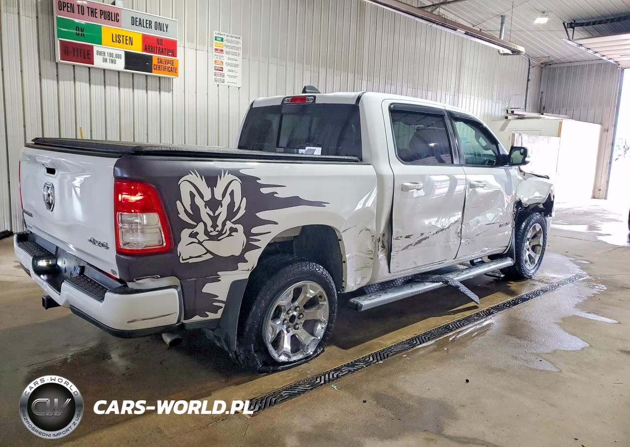 2019 Ram 1500 Big Horn VIN:1C6RRFFG4KN647065 - 3