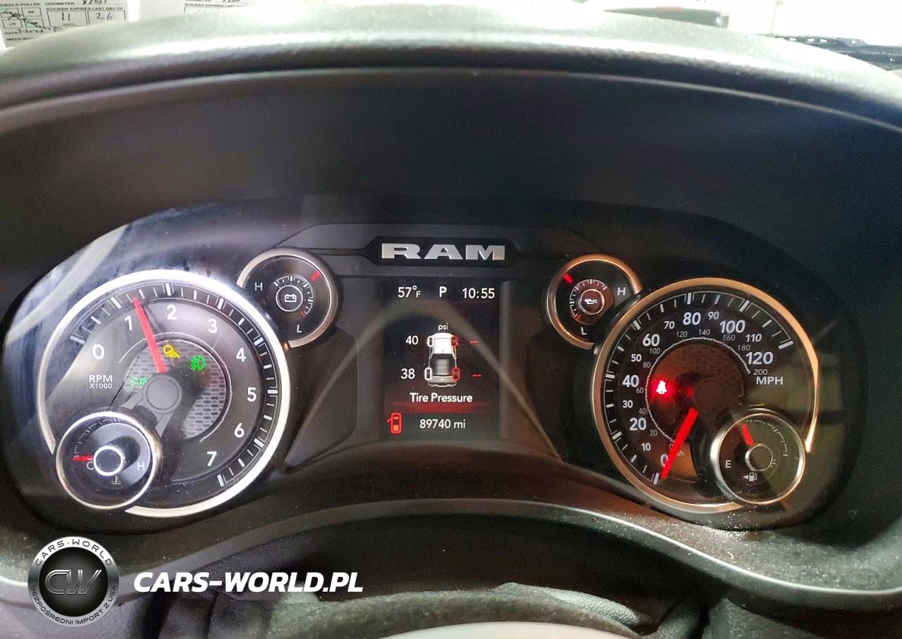 2019 Ram 1500 Big Horn VIN:1C6RRFFG4KN647065 - 9